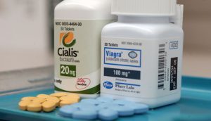 Cialis tadalafil vs Viagra sildenafil picture